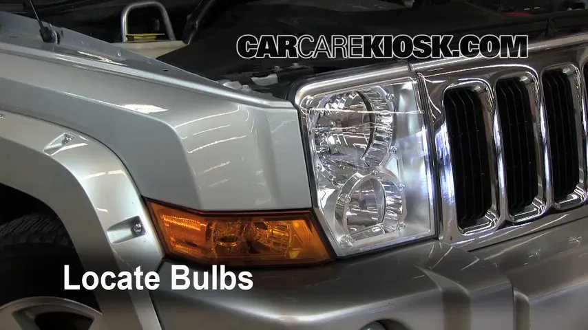 2008 Jeep Commander Limited 5.7L V8 Luces Luz de marcha diurna (reemplazar foco)